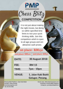 Chess Blitz Competition | Penang Math Platform