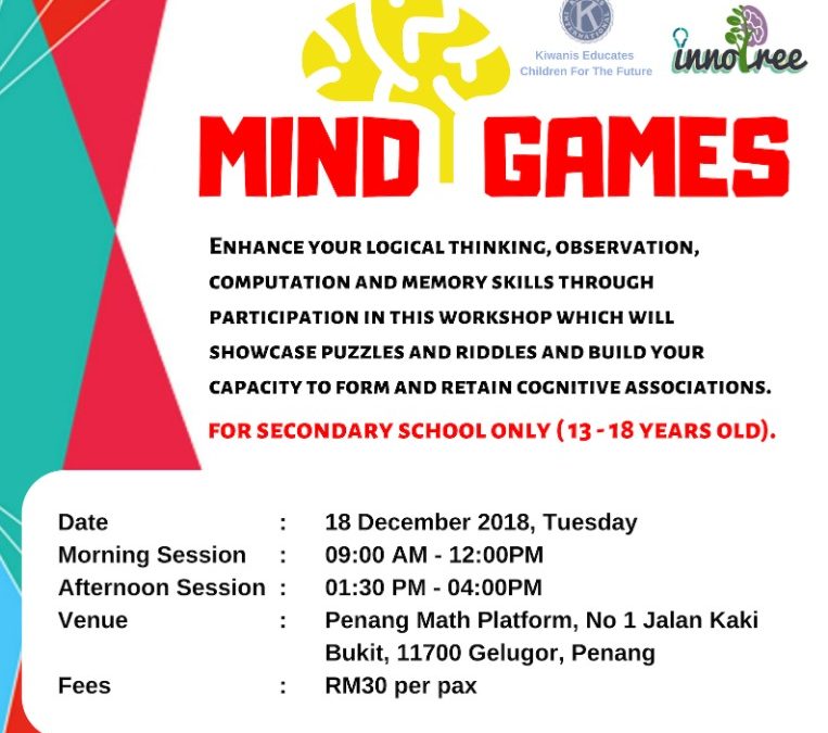 Mind Games Workshop For Students