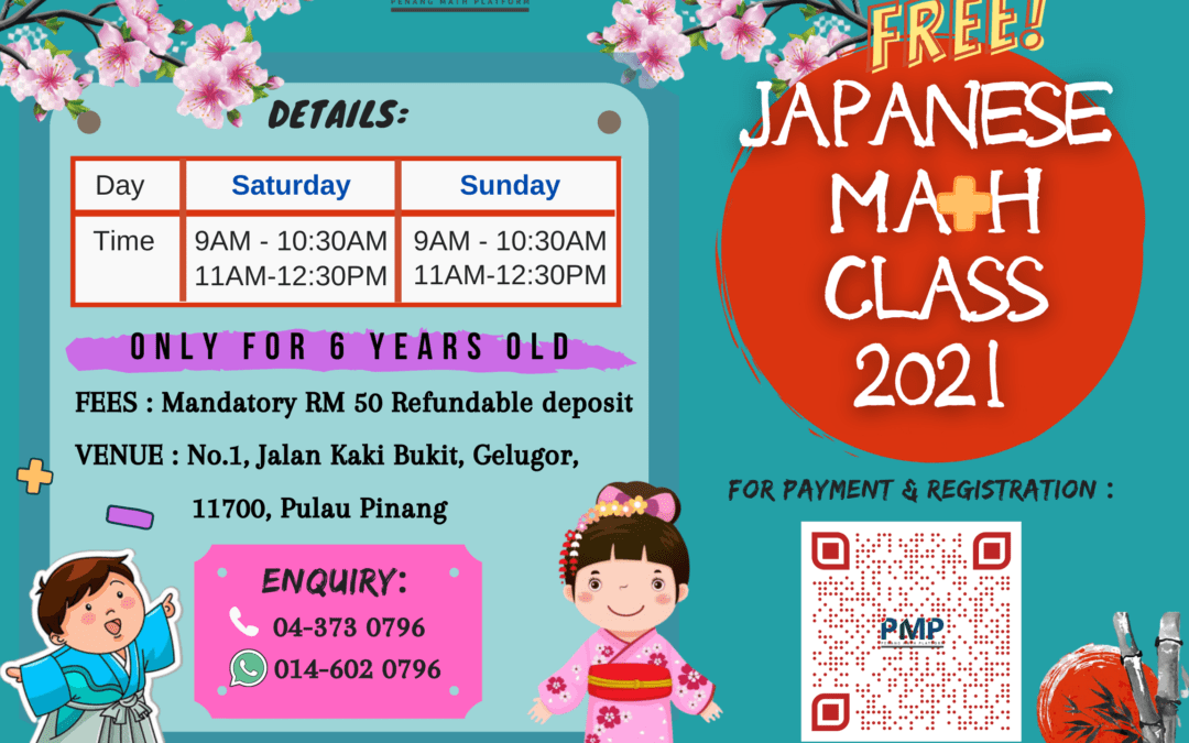 FREE Japanese Math Class 2021