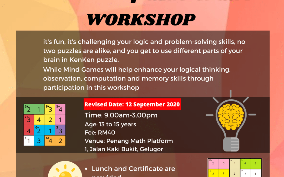 Mind Games & KenKen Puzzle Workshop