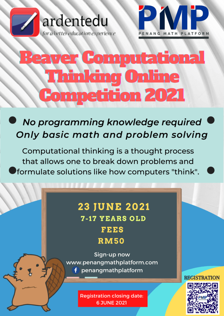 Beaver Online Competition 2021 | Penang Math Platform