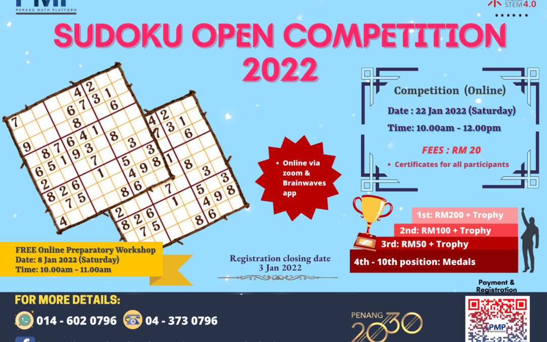 Sudoku Open Competition 2022