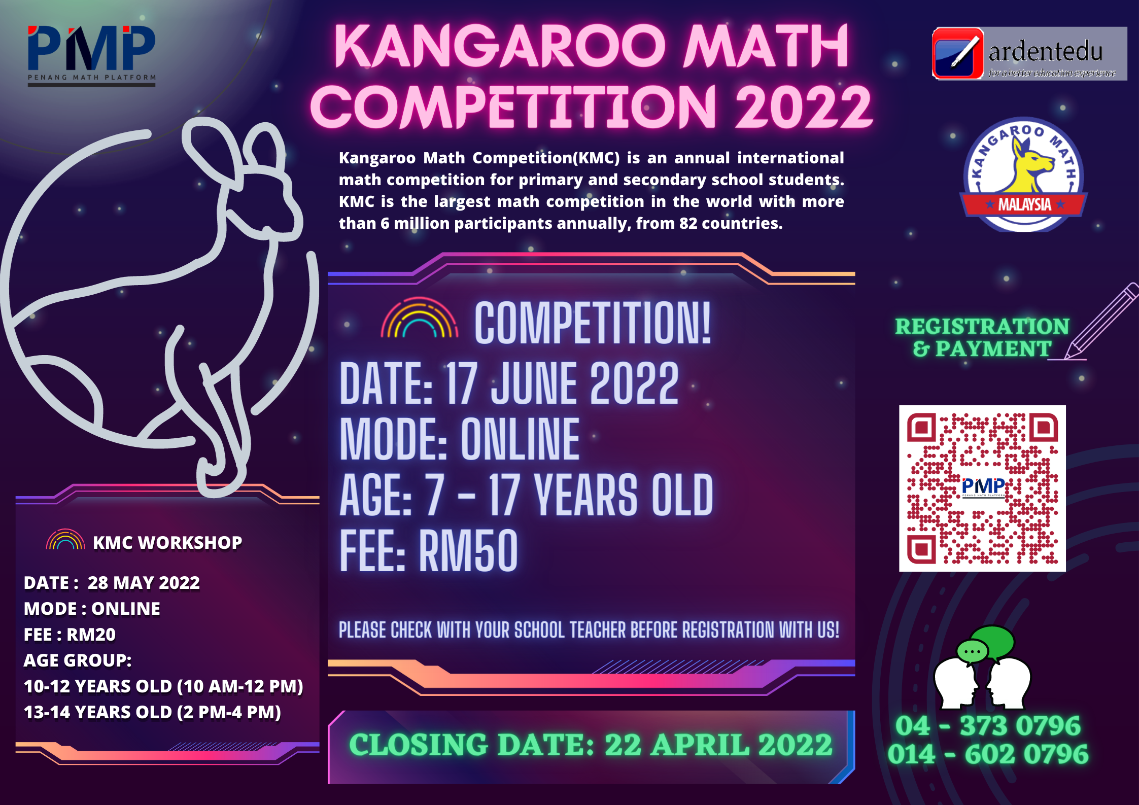Kangaroo Math Competition 2022 | Penang Math Platform
