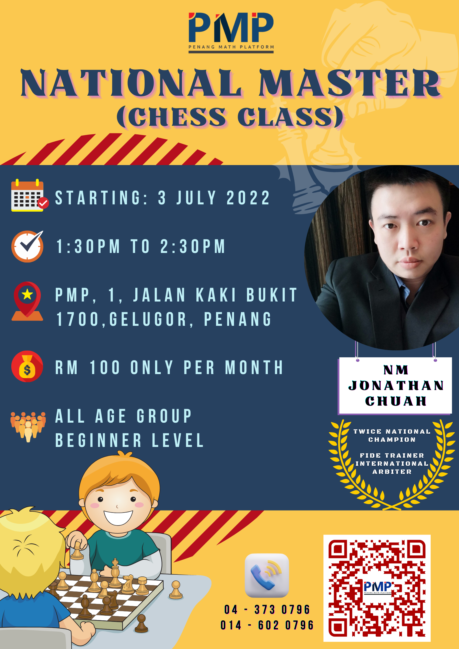 National Master (Chess Class) | Penang Math Platform