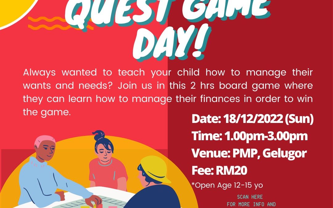 MONEY QUEST GAME DAY!