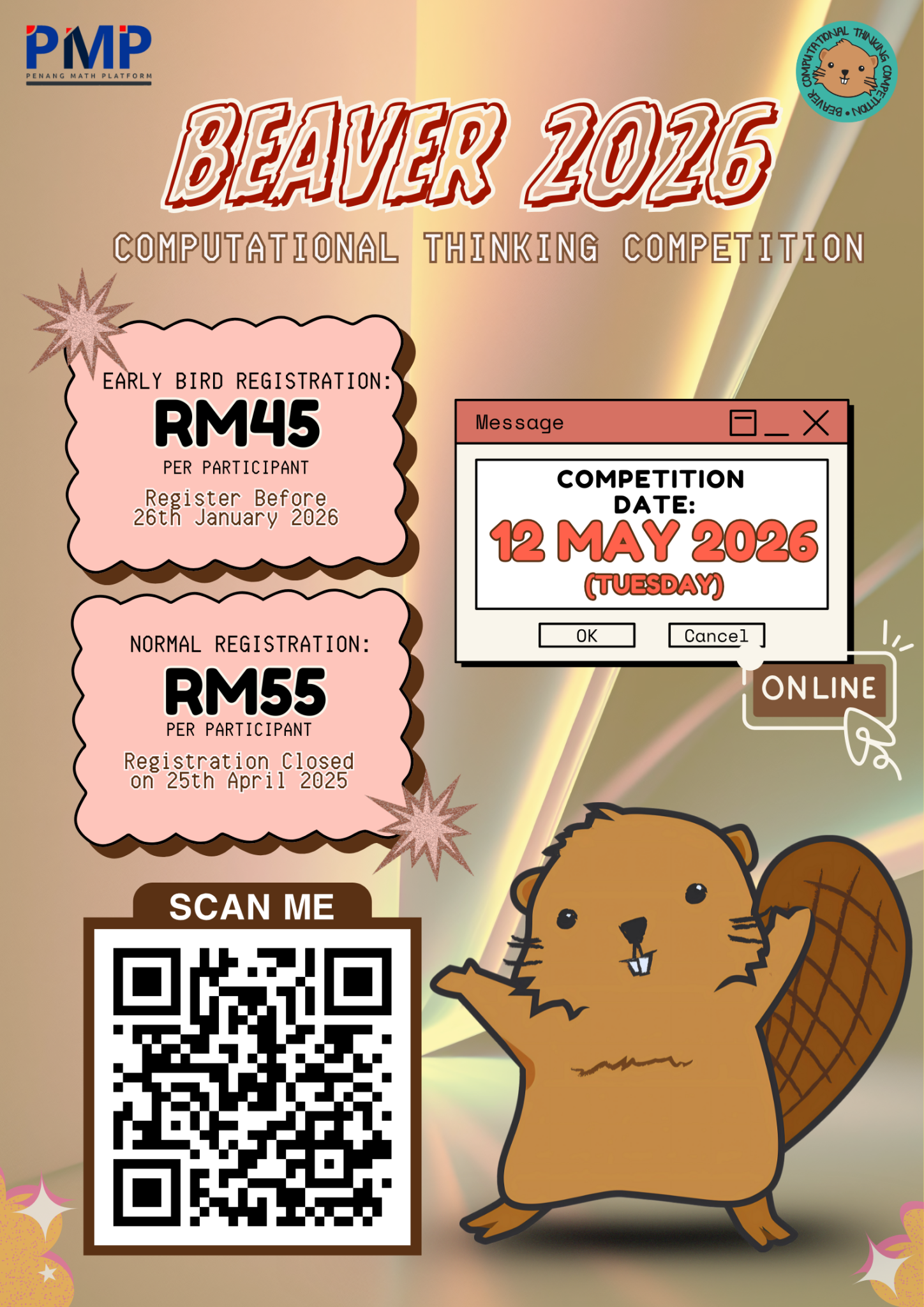 BEAVER COMPUTATIONAL THINKING COMPETITION 2026 - PMP